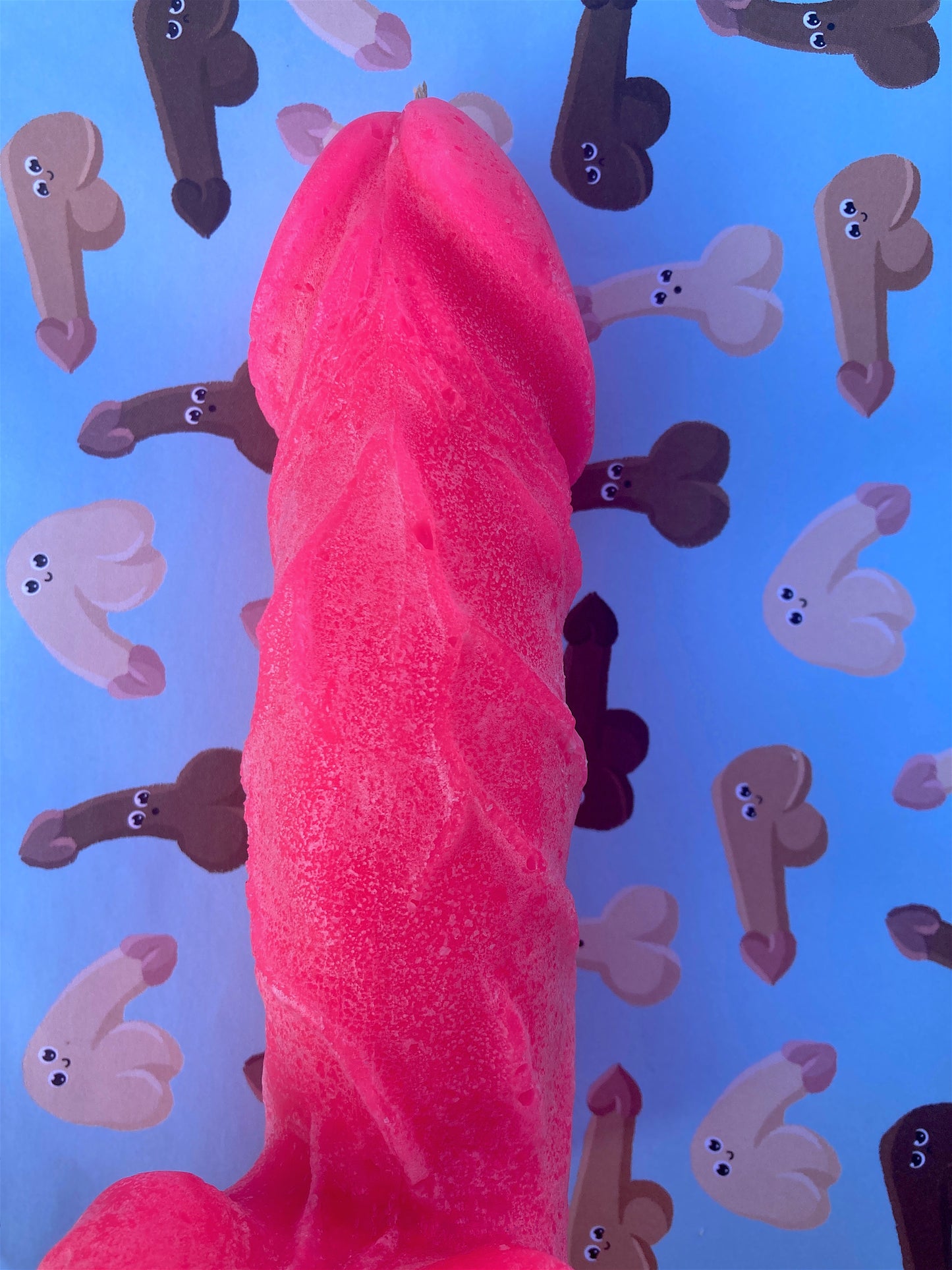Blow Me | and make a wish | Hilarious Candle Gag Gift Box with Huge Penis Candle | Free Shipping