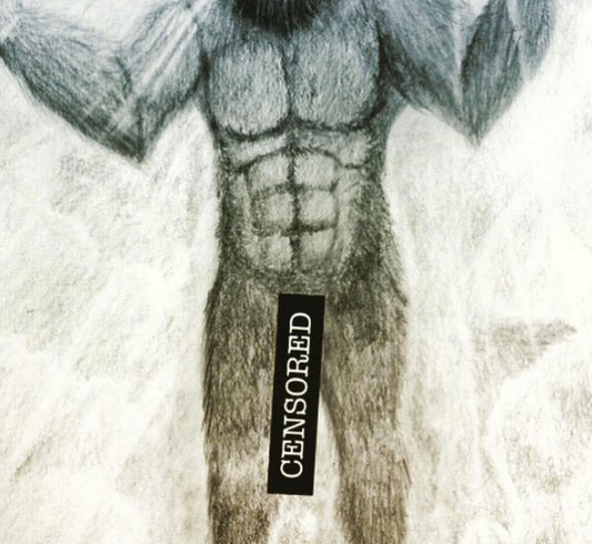 Bigfoot Yeti Sasquach Penis Candle