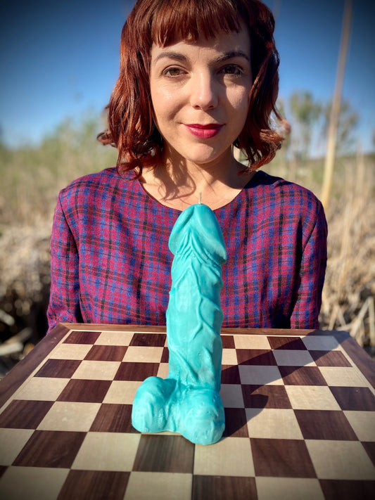 The Queen's Bishop: A Novelty Penis Candle Inspired by Queen's Gambit Netflix Series