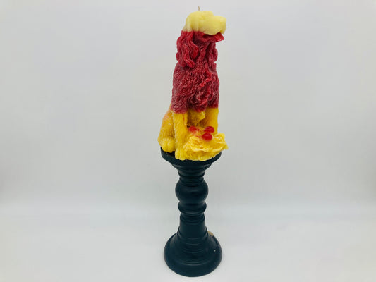 Lady and the Tramp Puppy Dog Candle | Spaghetti Meatball Love | Novelty Candle