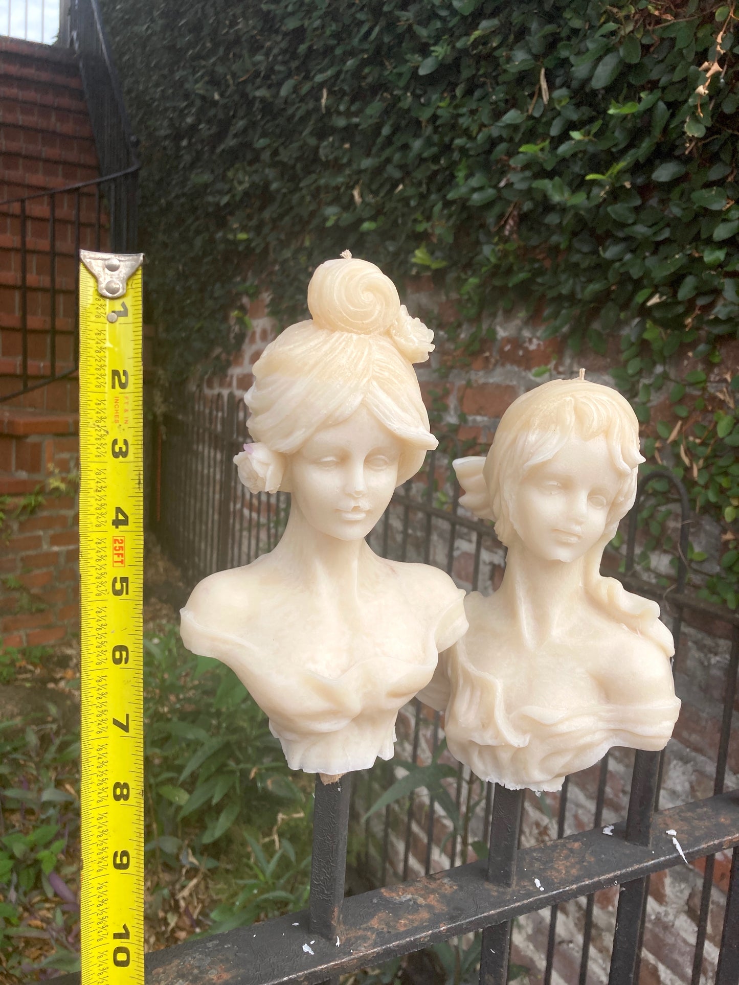 Madame de Bourbon St Candle | Large Female Bust | Lulu White Storyville | New Orleans