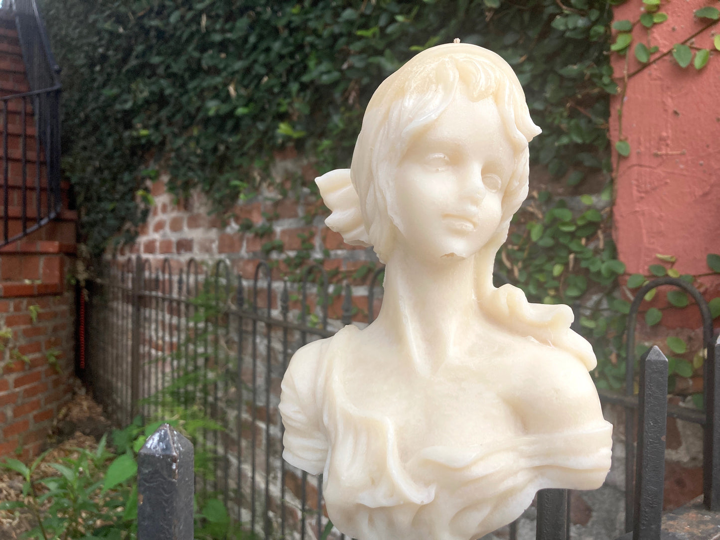 Madame de Bourbon St Candle | Large Female Bust | Lulu White Storyville | New Orleans