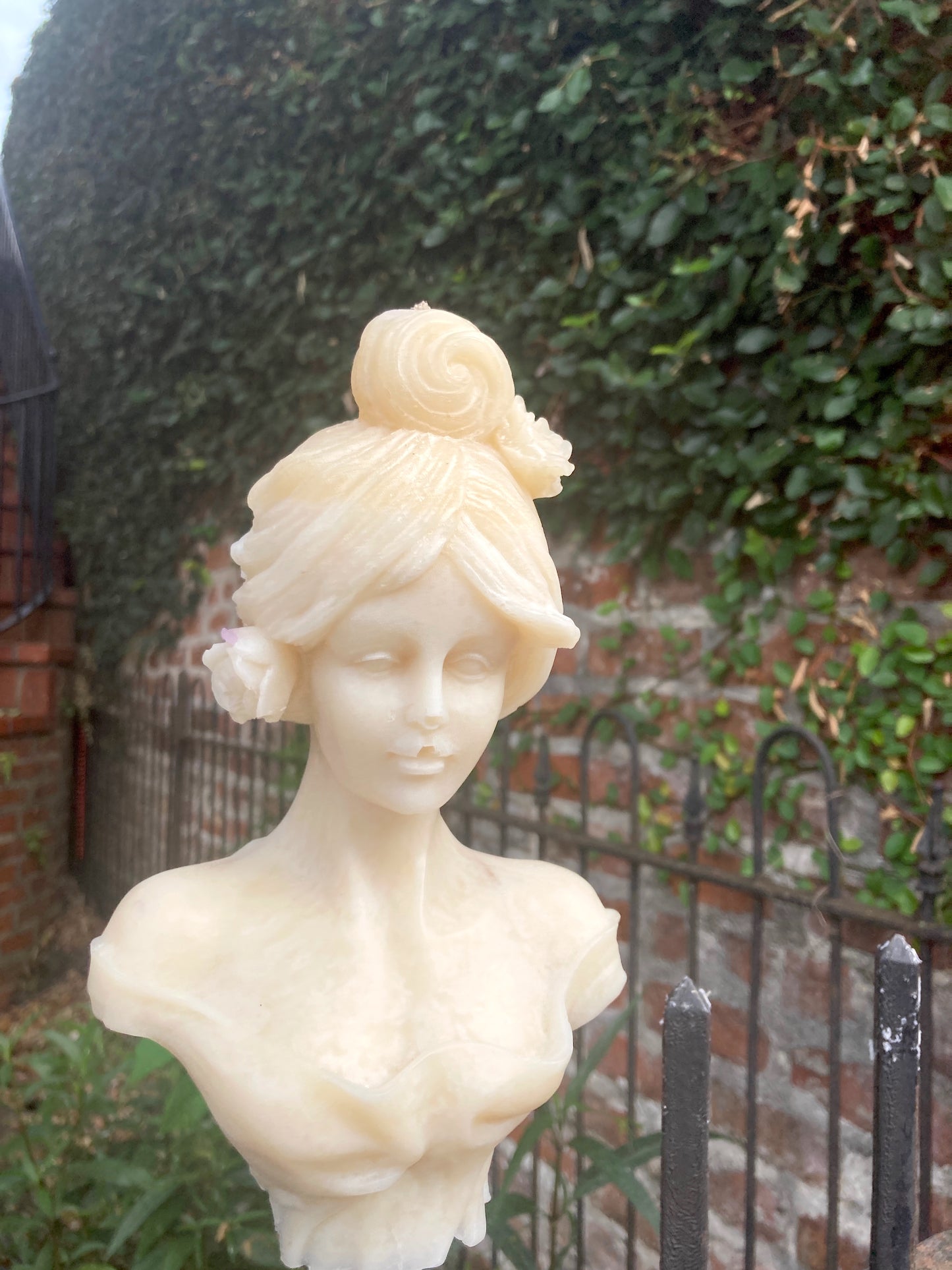 Madame de Bourbon St Candle | Large Female Bust | Lulu White Storyville | New Orleans