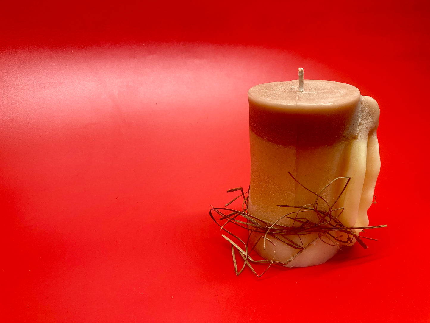 Sasquatch Snatch | Collectors Edition | Bigfoot Vulva Pillar Candle | Unique Novelty Gift