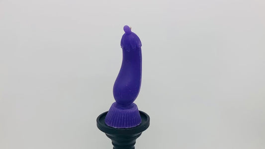 Eggplant Emoji Candle | Do you want to see my Eggplant?