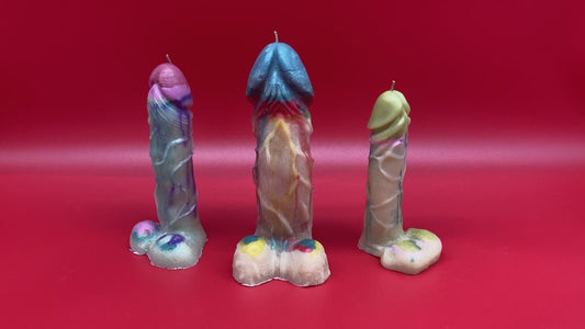 Art Dick Deco: Unique Artistic Penis Candle Sculpture Gift