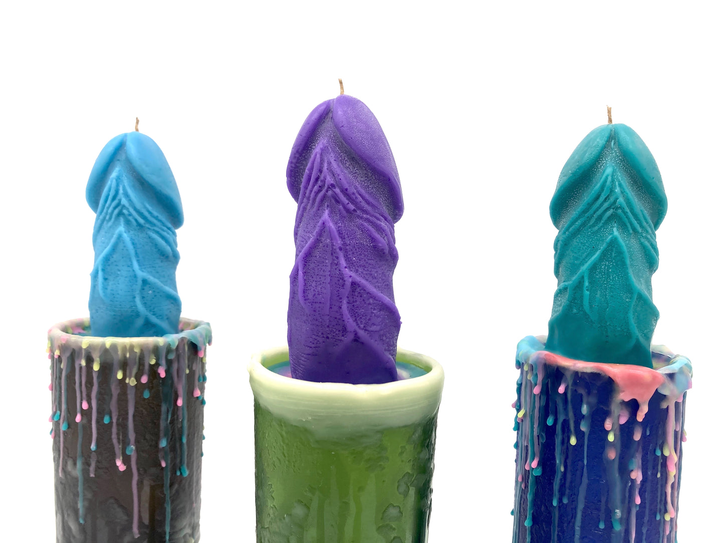 Wine Bottle Penis Candle Gift