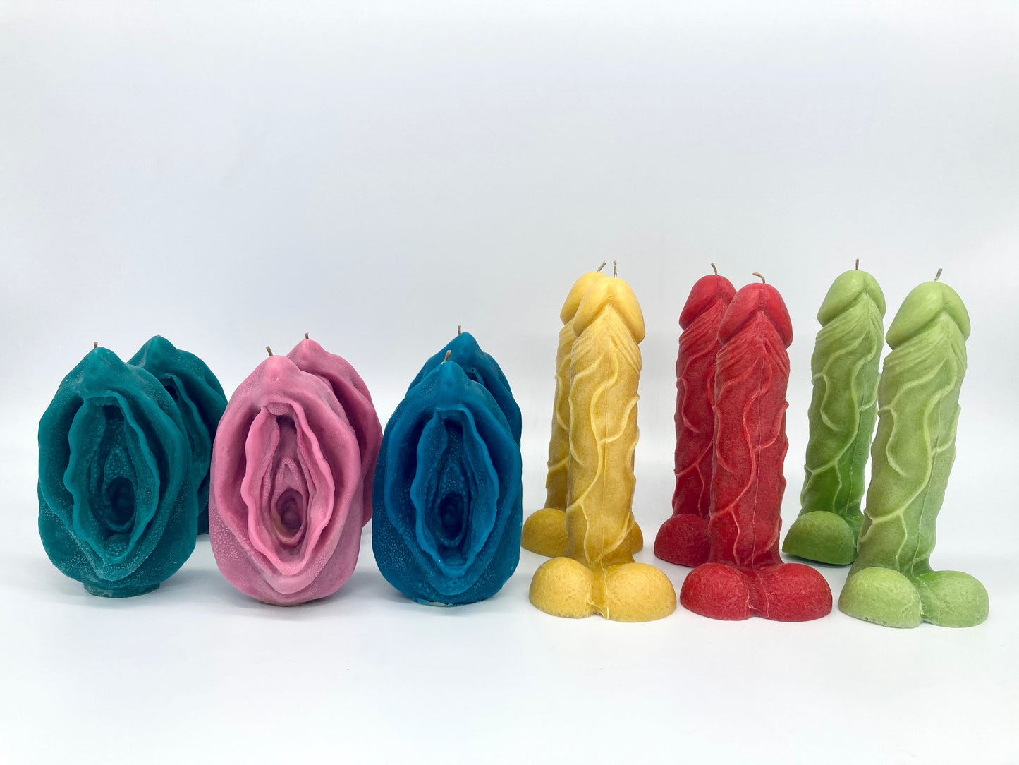 Wholesale Sexy Candle Shop | Standard Size Penis and Vagina Beeswax Candles