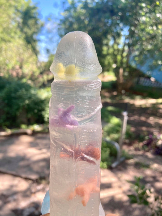 Glycerin Penis Hand Soap Plus Baby Batter | Tug Babies out of a Soapy Dick