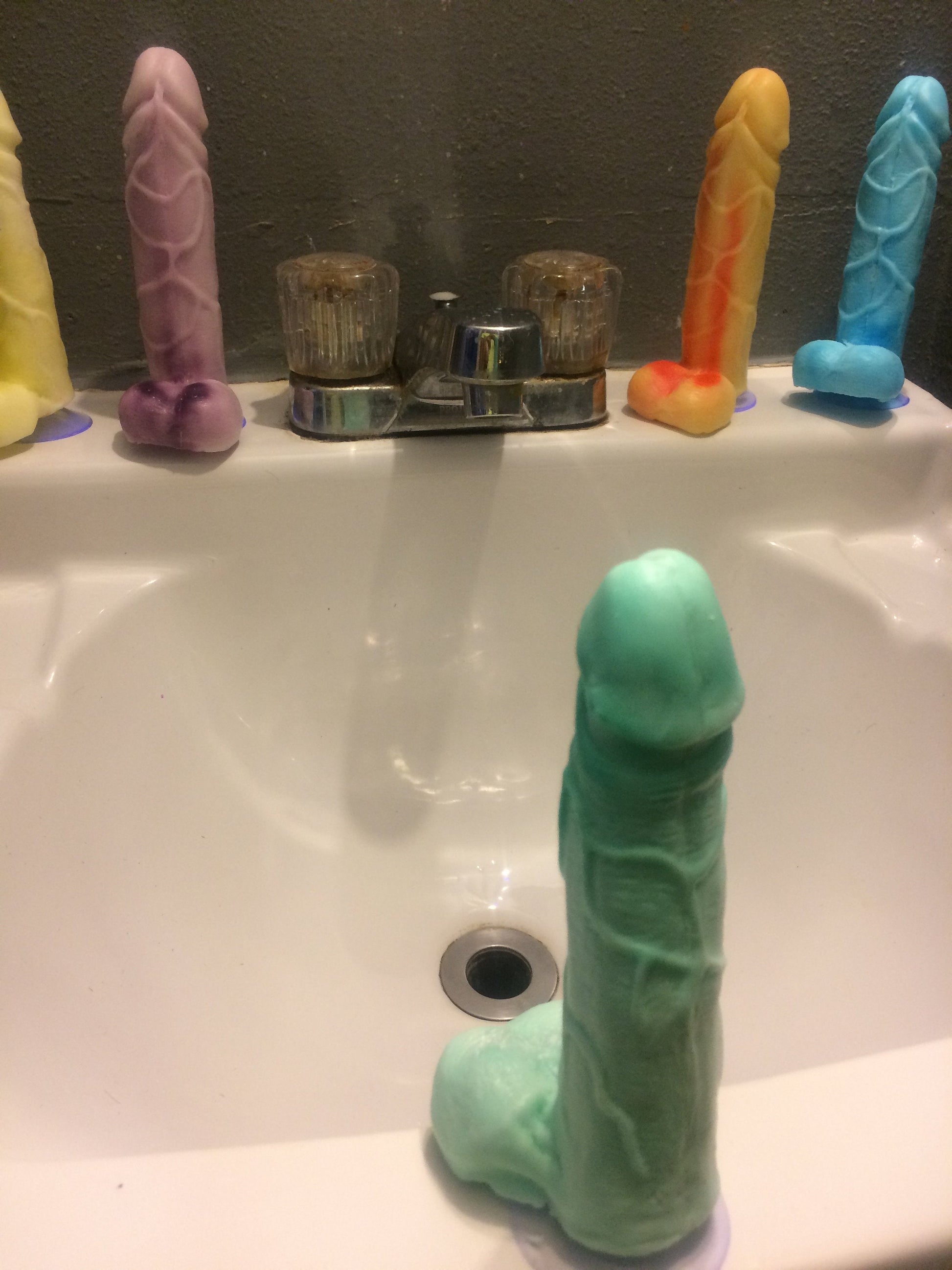 Penis Soap Green