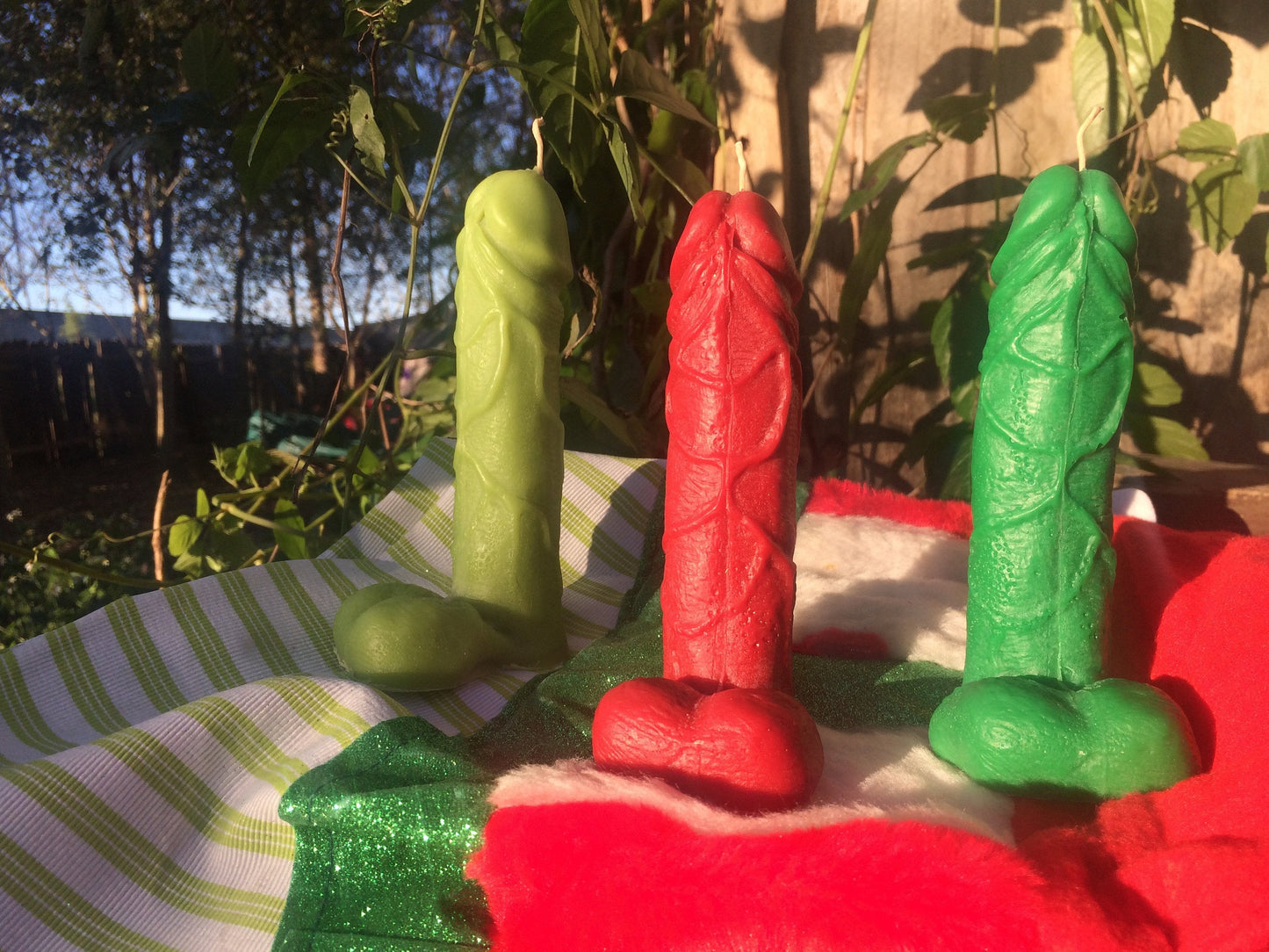 Christmas Penis Candle