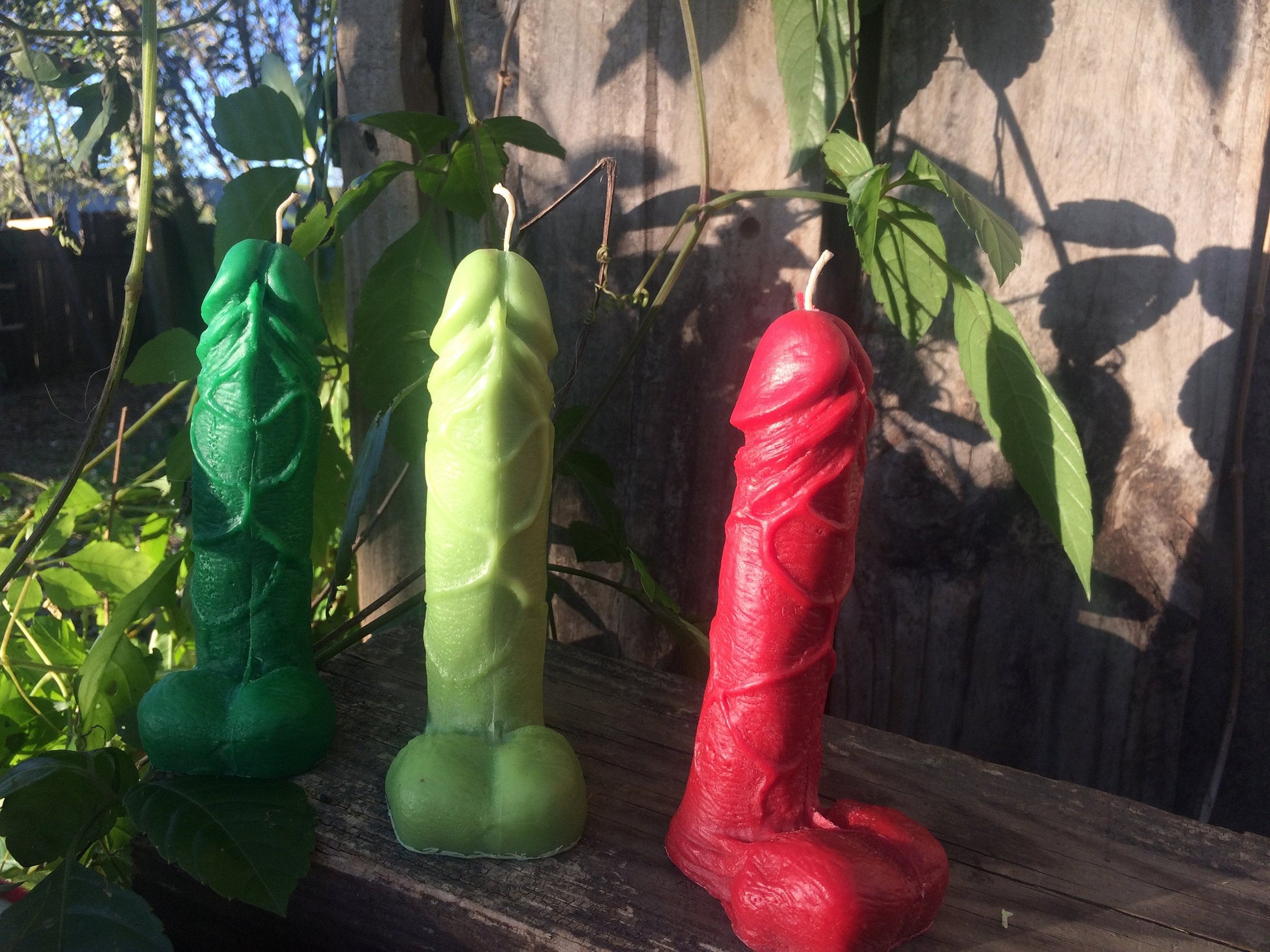 Christmas Penis Candle