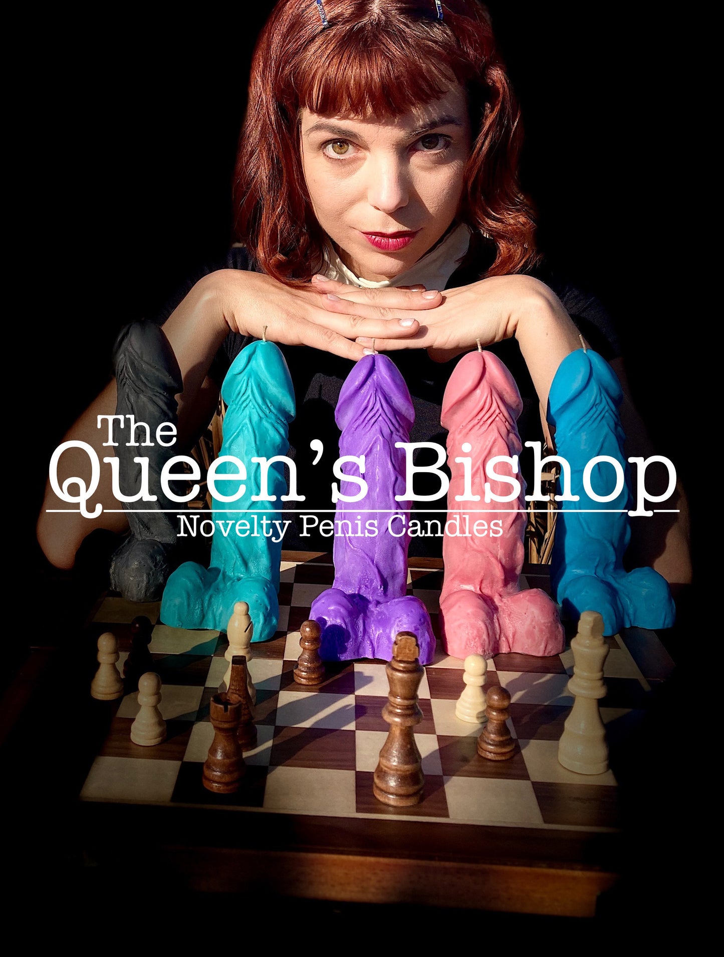 The Queen's Bishop: A Novelty Penis Candle Inspired by Queen's Gambit Netflix Series