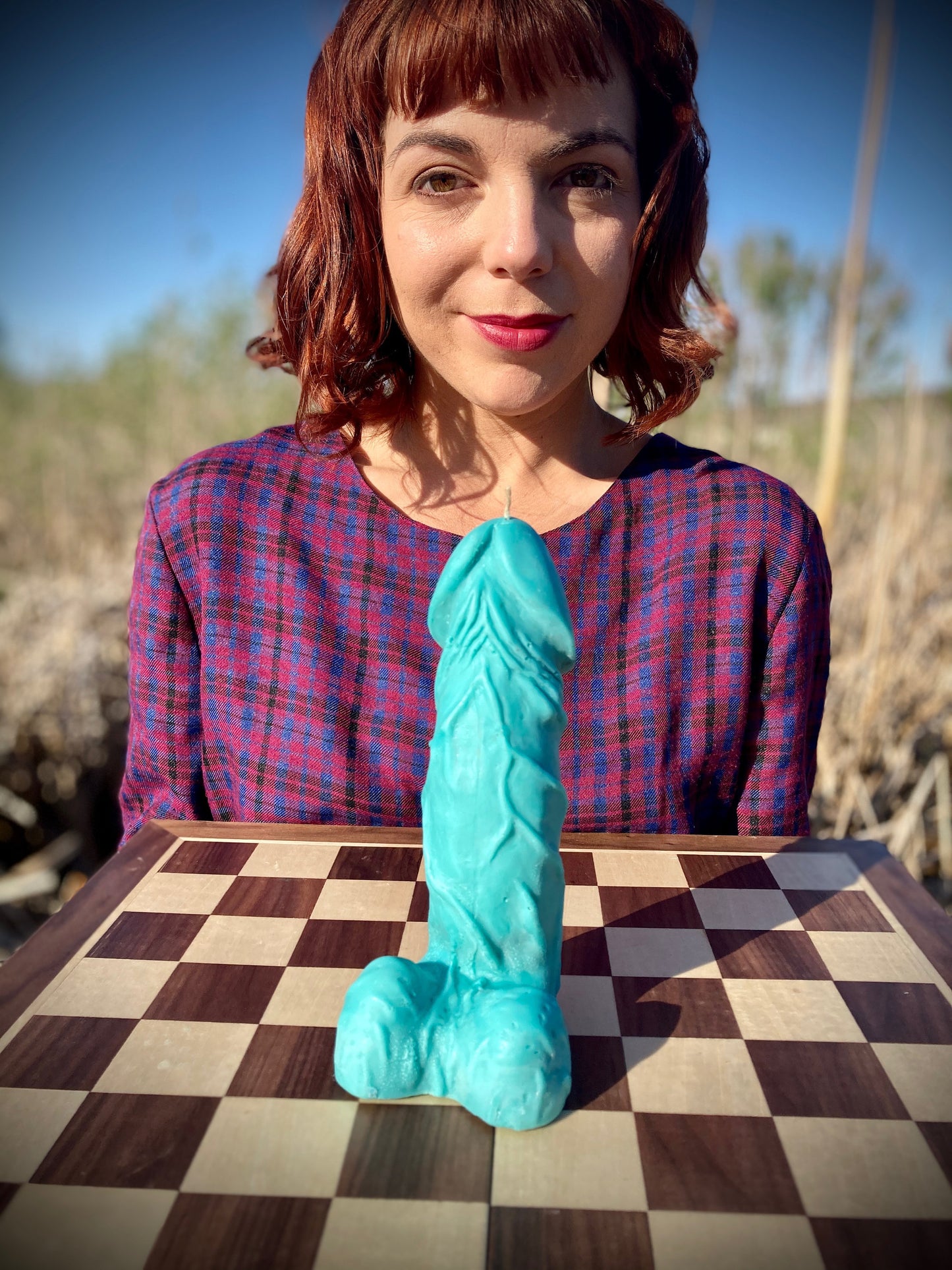 The Queen's Bishop: A Novelty Penis Candle Inspired by Queen's Gambit Netflix Series