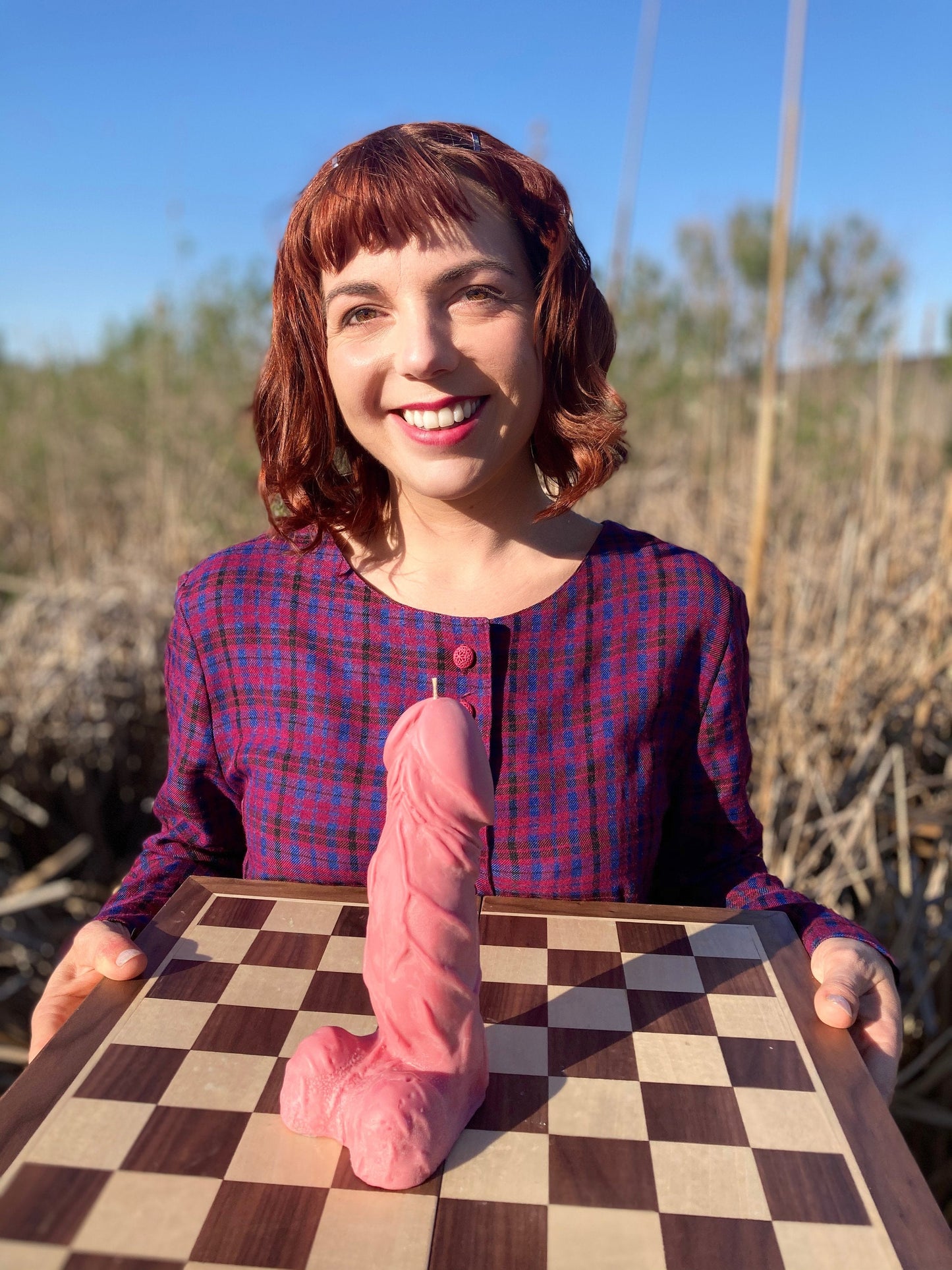 The Queen's Bishop: A Novelty Penis Candle Inspired by Queen's Gambit Netflix Series