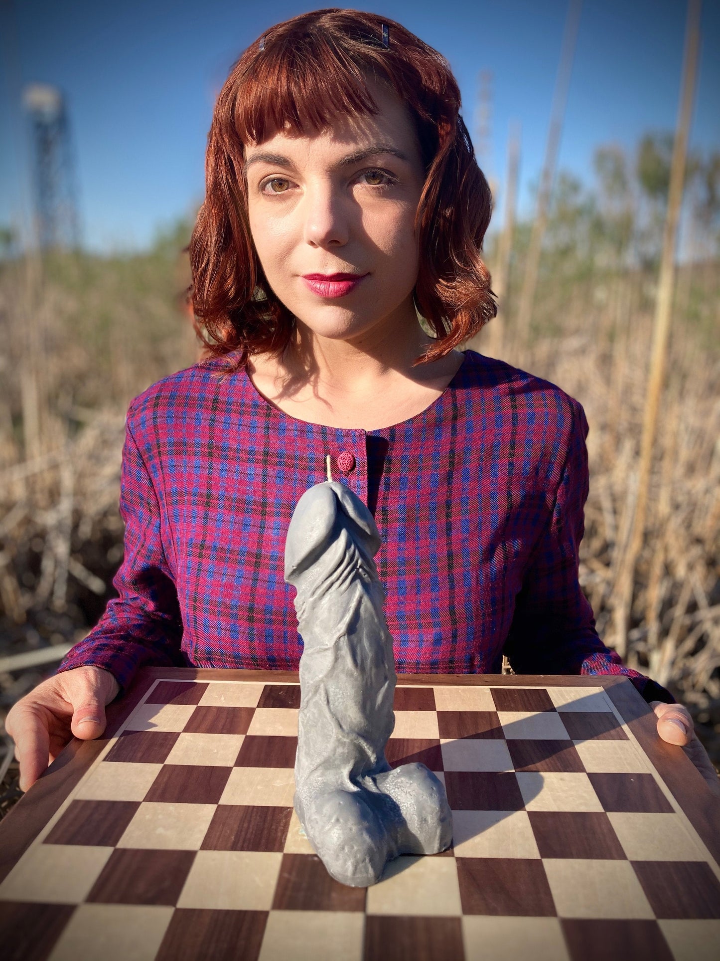 The Queen's Bishop: A Novelty Penis Candle Inspired by Queen's Gambit Netflix Series