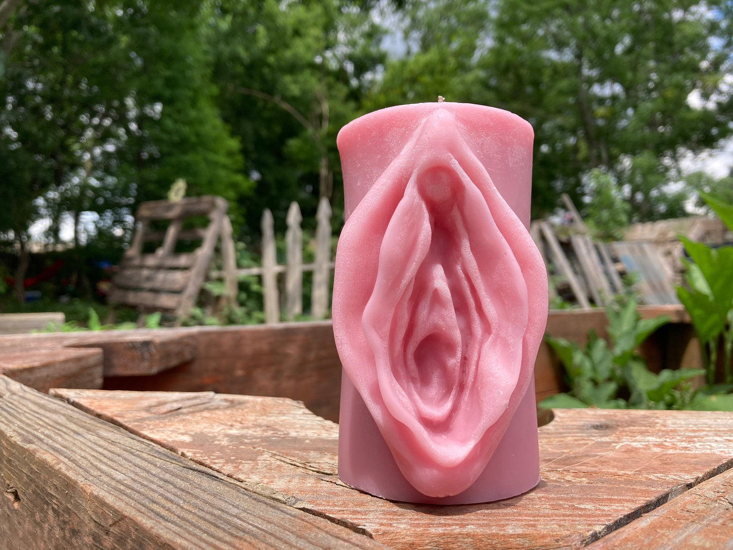 Vagina Candle Rose